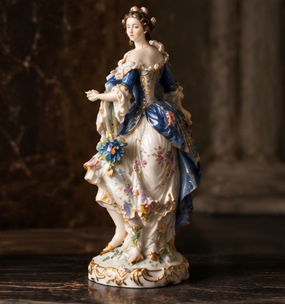 Photograph of The Lady with Flowers